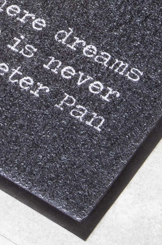 Всекидневна и спалня Изтривалка Artsy Doormats 70 x 40 cm DMW.DREAMSAREBORN.7040 черен