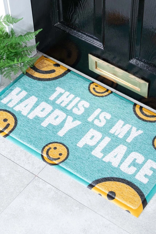 Artsy Doormats wycieraczka Happy Place Doormat DMW.HAPPYPLACE.7040 multicolor AA00