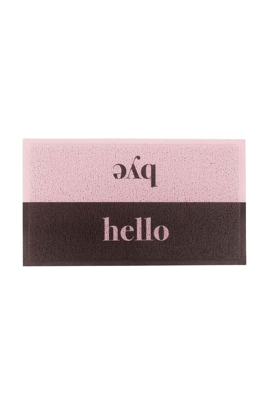 Коврик Artsy Doormats Hello Bye мультиколор DMW.HELLOBYEPINK.7040