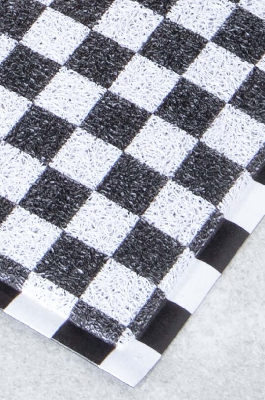 Вітальня та спальня Килимок Artsy Doormats Checkerboard DMW.BLACKCHECK.7040 барвистий