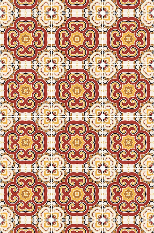 Artsy Doormats mata podłogowa NAXOS 67 x 145 cm multicolor V.NAXOS.67145