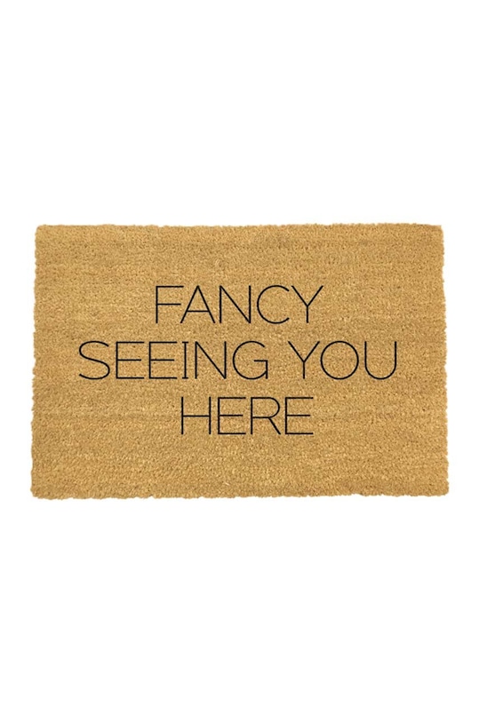 Килимок Artsy Doormats Fancy Seeing You Here жовтий TYPO.FANCYSEEINGYOU