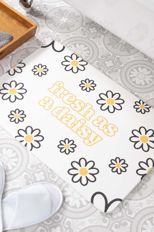 Kúpeľňová predložka Artsy Doormats Fresh As A Daisy viacfarebná BATHW.FRESHDAISY