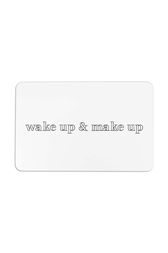Килимок для ванної Artsy Doormats Up & Make Up білий BATHW.WAKEUPMAKEUP