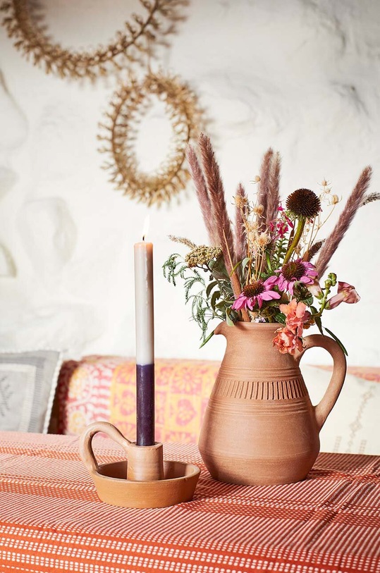 Accesorii Madam Stoltz prosop de plaja MAX.FT.A014 portocaliu