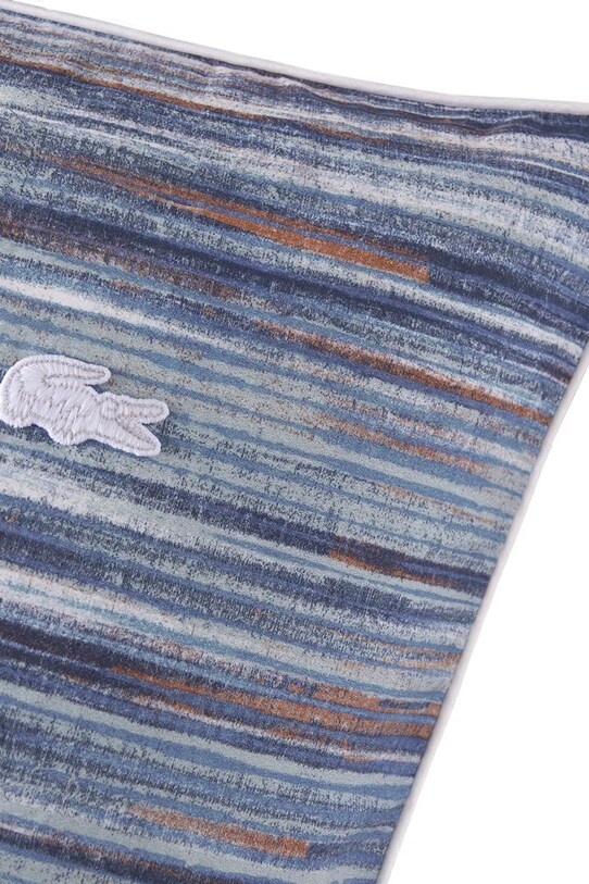 Вітальня та спальня Бавовняна наволочка Lacoste L Brush Bleu 65 x 65 cm 1043984 блакитний