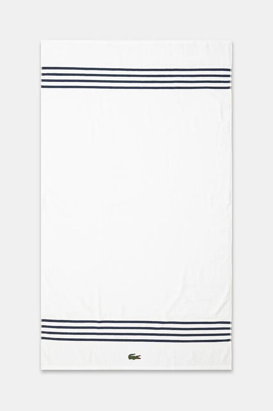 Lacoste prosop din bumbac L Courtline Marine 90 x 150 cm alb 1044333