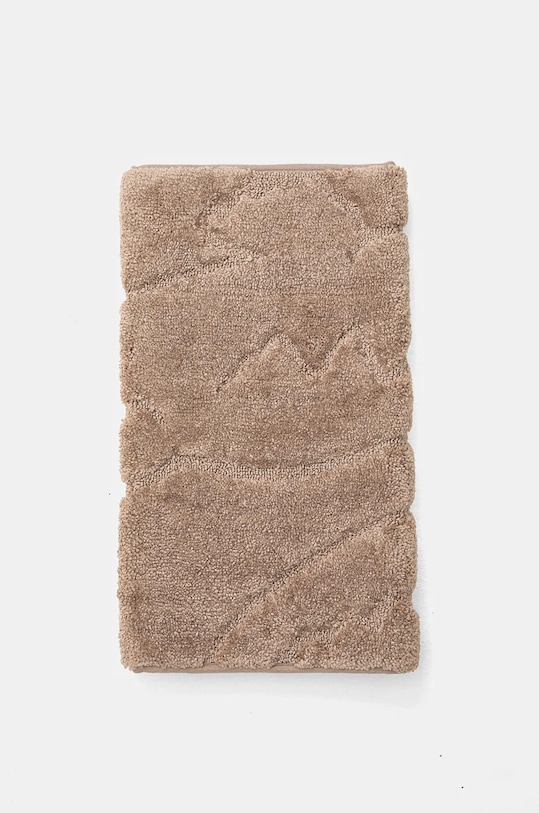 Χαλί μπάνιου Lacoste L Heritage Sand 50 x 80 cm 1044348 καφέ AA00