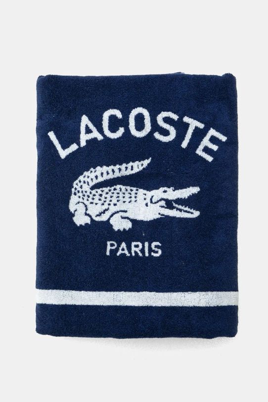 Lacoste ręcznik bawełniany L Origine Methyle 90 x 160 cm 1043763 granatowy AA00