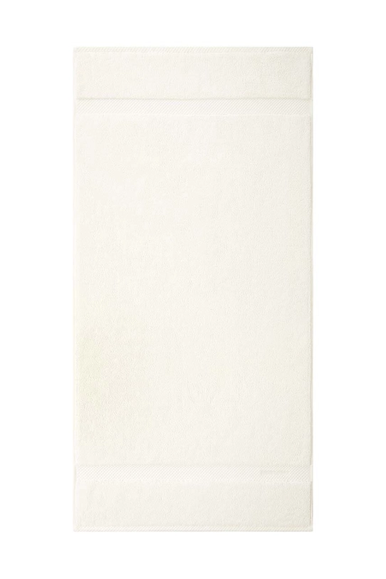 Ralph Lauren asciugamano grande in cotone Avenue Alabaster 100 x 183 cm bianco 1041883