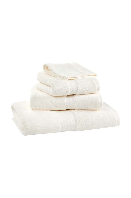 Střední bavlněný ručník Ralph Lauren Avenue Alabaster 75 x 137 cm 1041888 bílá AA00