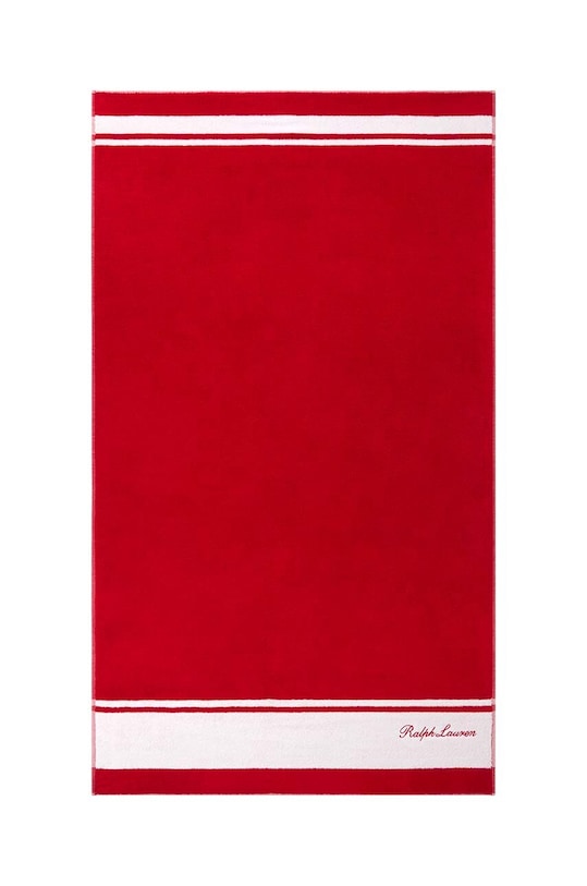 Πετσέτα παραλίας Ralph Lauren Chesson RedWhite 100x170 cm κόκκινο 1040969