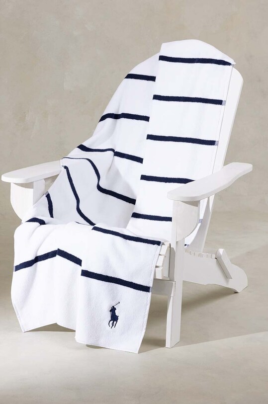 Пляжний рушник Ralph Lauren Irvin NavyWhite 100 x 170 cm 1043034 барвистий