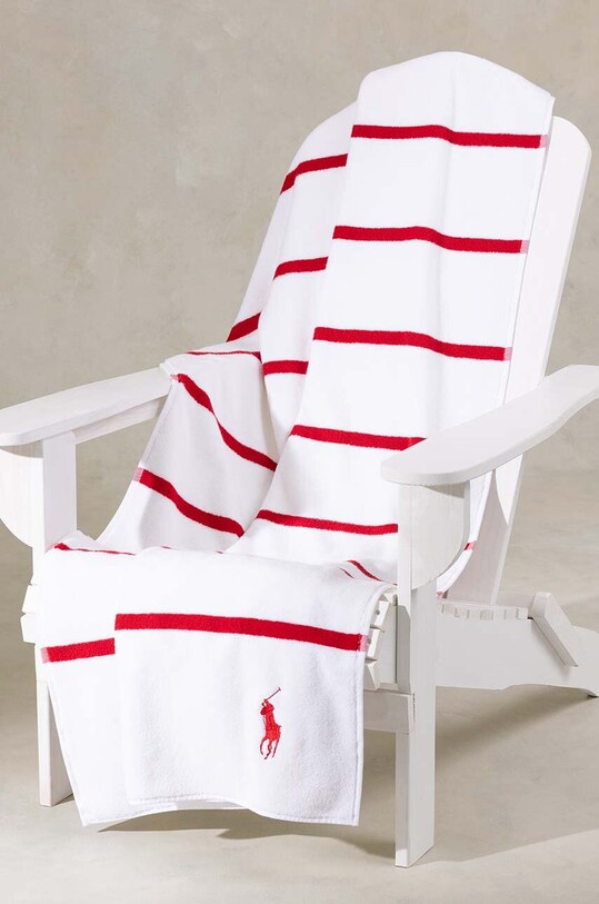 Ralph Lauren ręcznik plażowy Irvin RedWhite 100 x 170 cm 1040973 multicolor