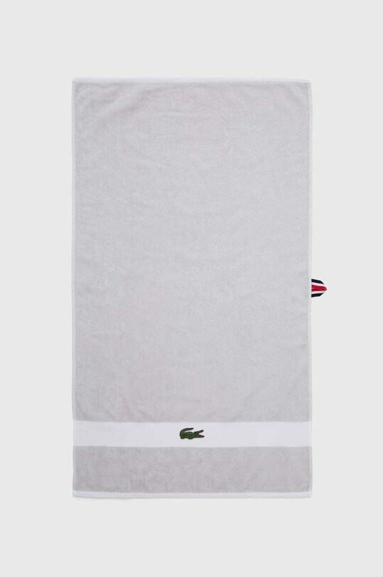 Lacoste ręcznik bawełniany L Casual Argent 55 x 100 cm szary 1010868.