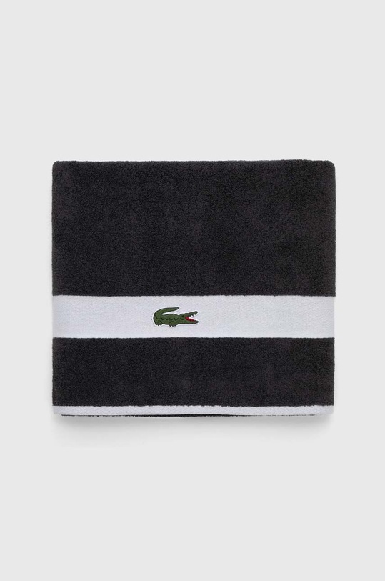 Lacoste prosop din bumbac L Casual Bitume 70 x 140 cm 1007098 gri AA00