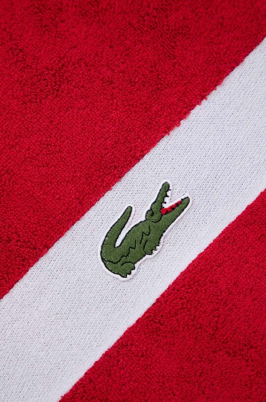Łazienka Lacoste ręcznik bawełniany L Casual Rouge 70 x 140 cm 971937 różowy