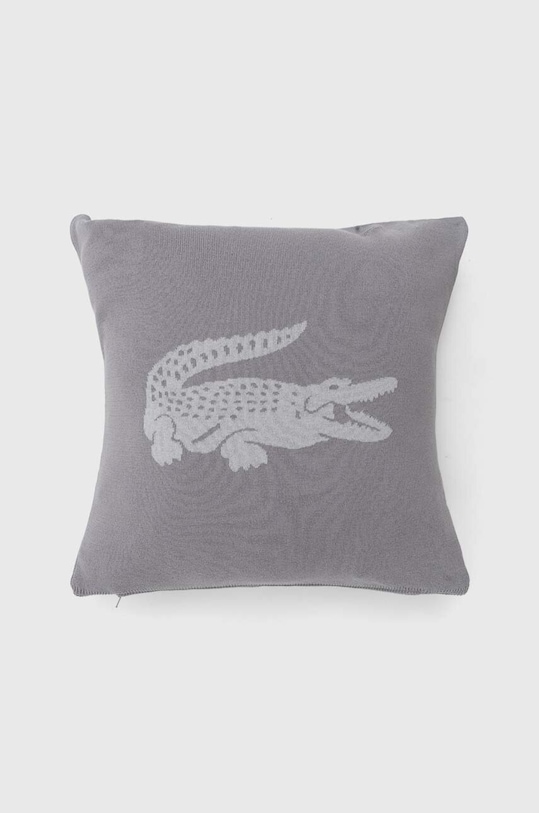 Lacoste poszewka na poduszkę L Reflet Gris 1032034 szary AA00