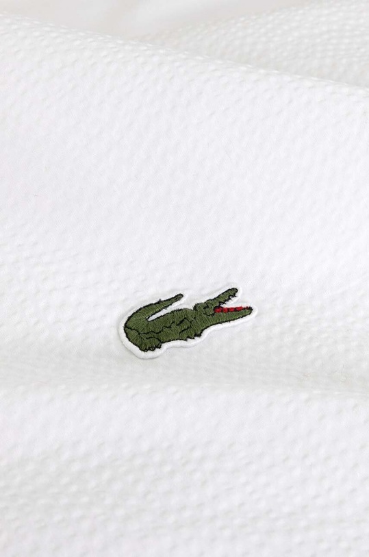 Pamučna navlaka za deku Lacoste L Tamis Blanc 200 x 200 cm 1038654 bijela AA00