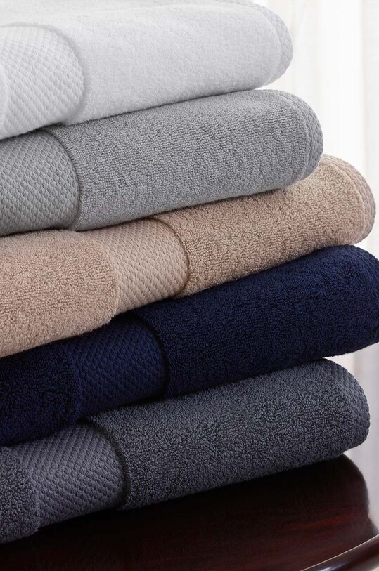 Среднее хлопковое полотенце Ralph Lauren Avenue Linen 50 x 100 cm 29421 бежевый AA00