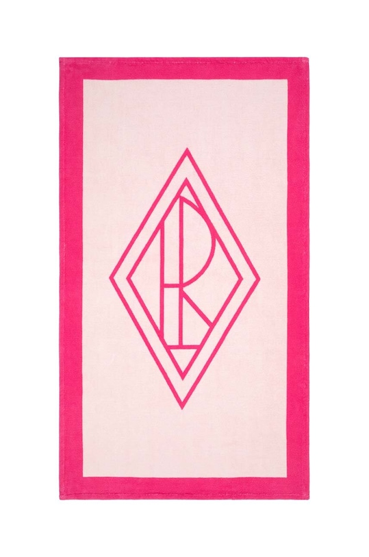 Ralph Lauren prosop de plaja Blair White / Maui Pink 100 x 170 cm roz 1023403