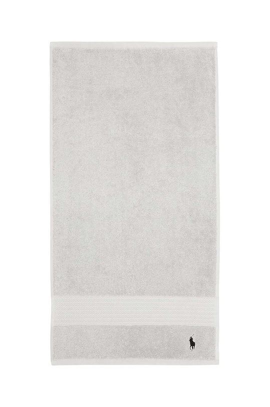 Ralph Lauren mały ręcznik bawełniany Player Stonewash 40 x 75 cm szary 1007538