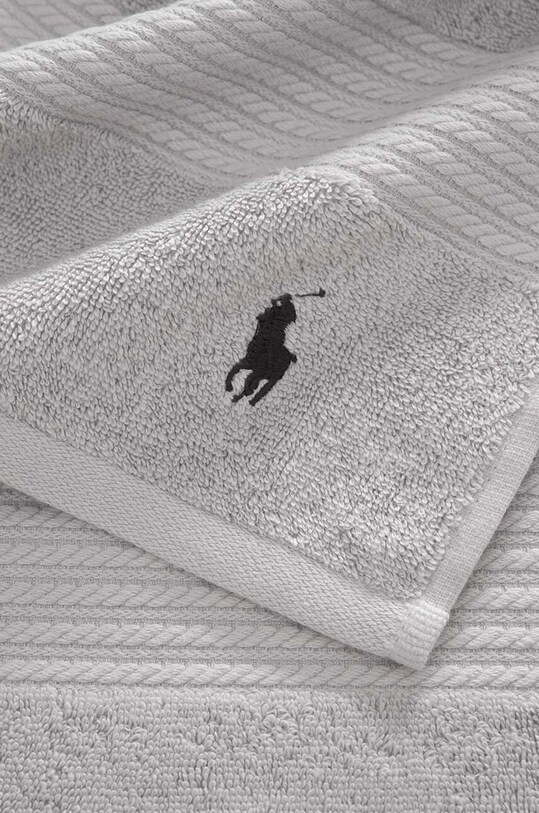 Mali pamučni ručnik Ralph Lauren Player Stonewash 40 x 75 cm 1007538 siva AA00