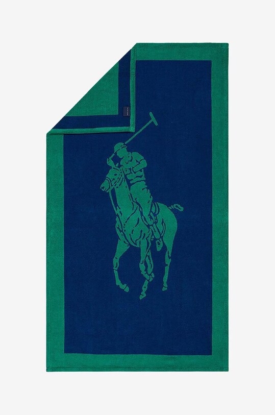 Ralph Lauren ręcznik plażowy Polo Jacquard Navy / Billiard 100 x 170 cm 1023406 multicolor AA00