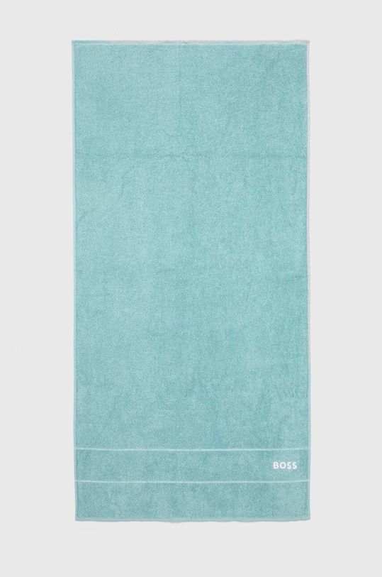 BOSS ręcznik bawełniany Plain Aruba Blue 70 x 140 cm turkusowy 1037467