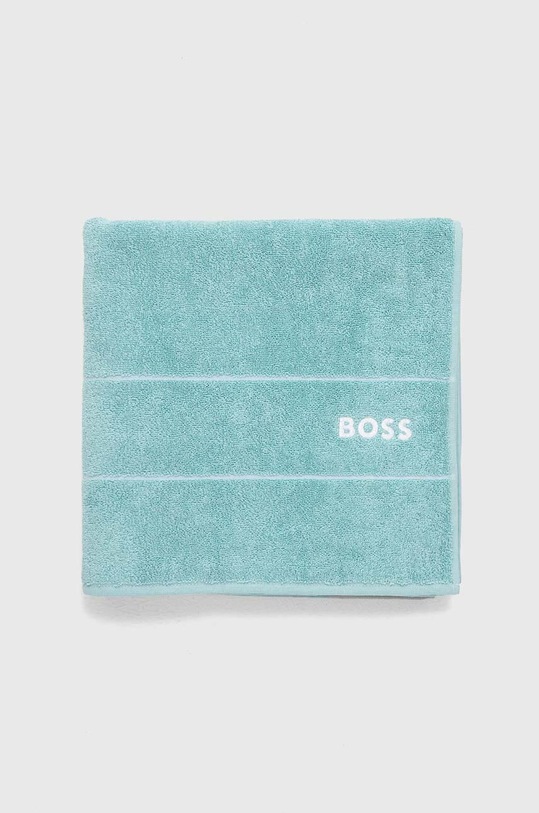 BOSS ręcznik bawełniany Plain Aruba Blue 70 x 140 cm 1037467 turkusowy AA00