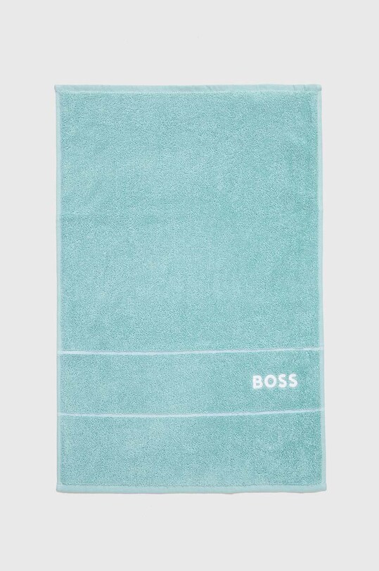BOSS ręcznik bawełniany Plain Aruba Blue 40 x 60 cm turkusowy 1037465