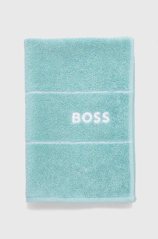 Бавовняний рушник BOSS Plain Aruba Blue 40 x 60 cm 1037465 бірюзовий AA00