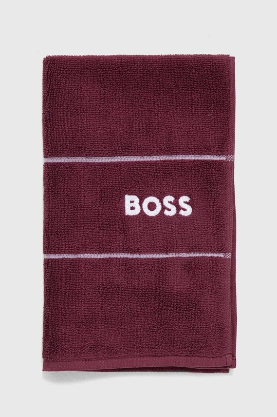 Хлопковое полотенце BOSS Plain Burgundy 40 x 60 cm 1011489 бордо AA00