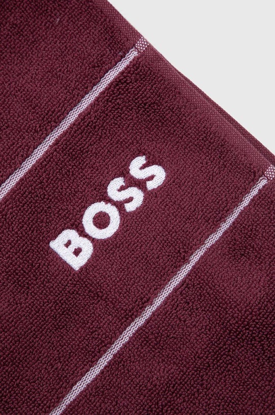 Ванная комната Хлопковое полотенце BOSS Plain Burgundy 40 x 60 cm 1011489 бордо