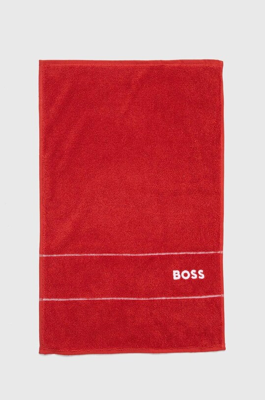 BOSS pamut törölköző Plain Red 40 x 60 cm piros 1011443