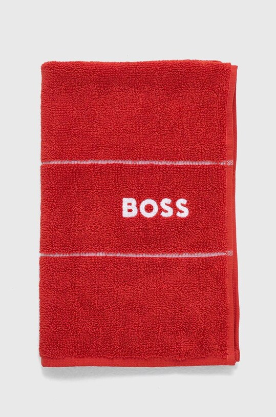 BOSS pamut törölköző Plain Red 40 x 60 cm 1011443 piros AA00