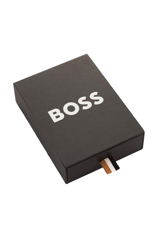 BOSS fata de perna de matase SILKSHAM Black 50 x 75 cm 1027742