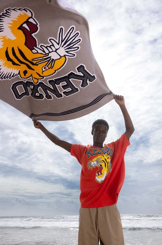 Kenzo prosop de plaja Kvarsity 100 x 170 cm multicolor 1039278