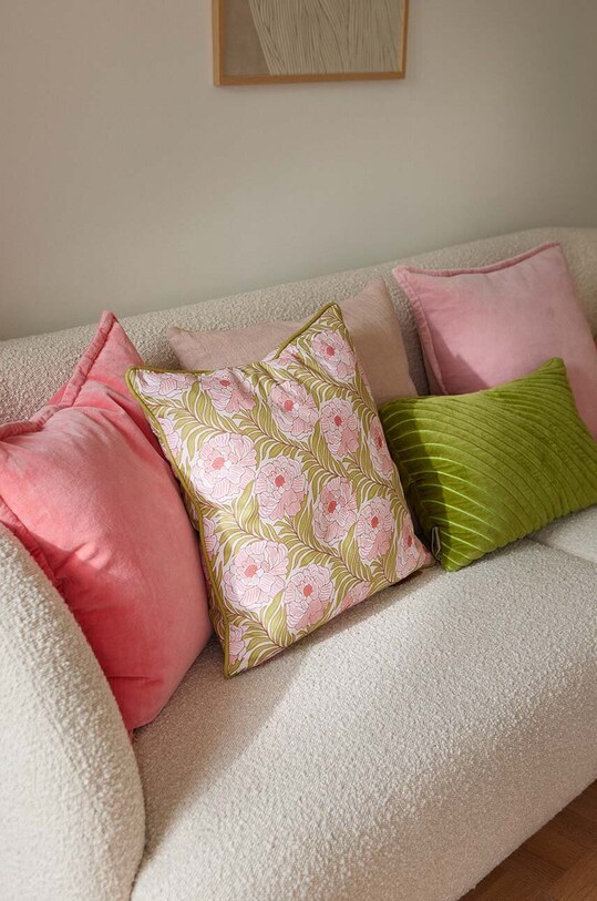 Cozy Living poszewka dekoracyjna na poduszkę Velvet Soft 8528S różowy AA00