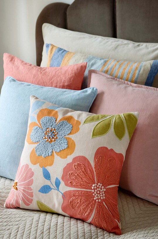 Cozy Living poszewka dekoracyjna na poduszkę Velvet Soft różowy 8528S