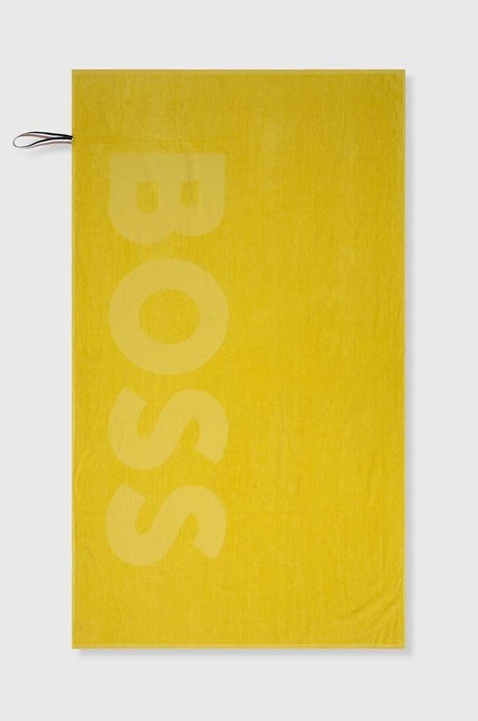 BOSS prosop de plaja ZUMA Acacia 100 x 180 cm galben 1034776