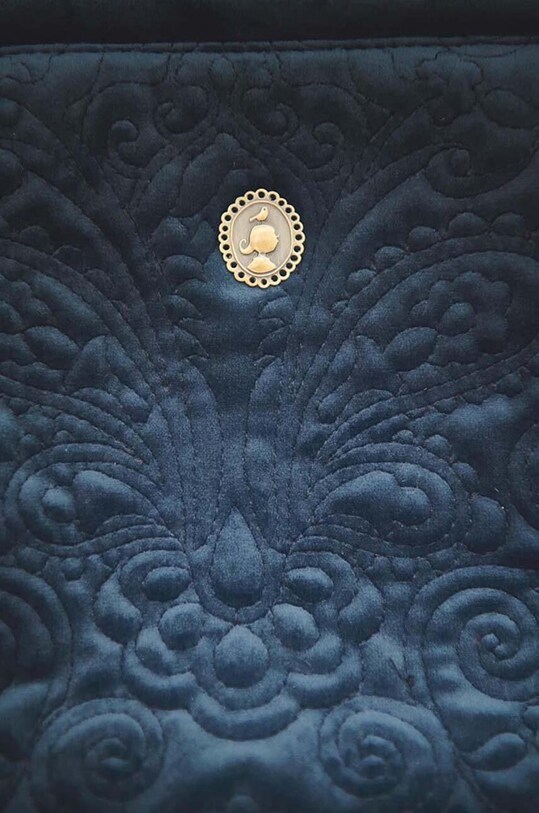 Pip Studio kosmetyczka Velvet Quiltey Days 51274215 granatowy