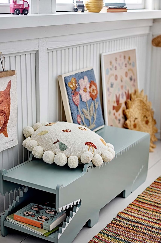 Bloomingville poduszka ozdobna Agnes 82058524 beżowy