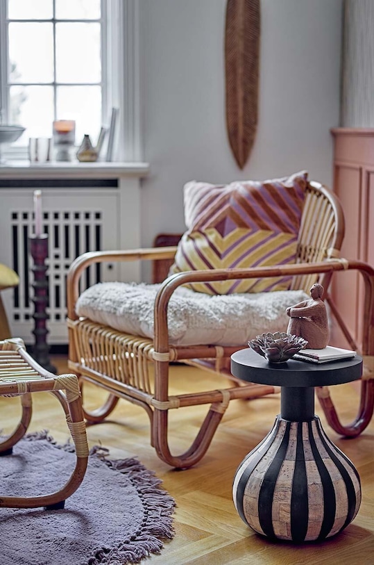 Obývacia izba a spálňa Dekoračný vankúš Bloomingville Fetima 82058109 viacfarebná