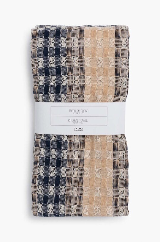 Calma House ściereczki kuchenne bawełniane Azo 2-pack multicolor IBIZA.50T.AZO