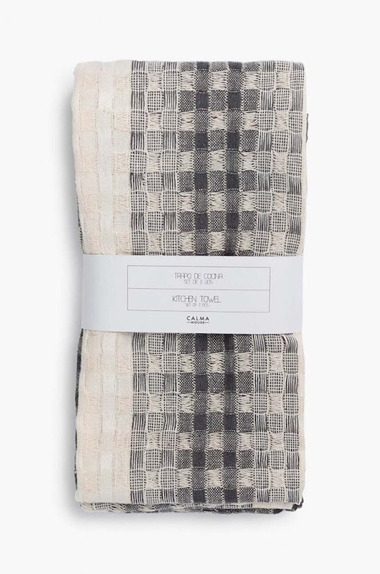 Calma House ściereczki kuchenne bawełniane Ibiza 2-pack multicolor IBIZA.50T.GRO