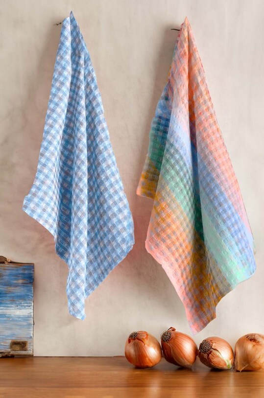 Calma House lavete de bucătărie din bumbac Ibiza 2-pack 50 x 70 cm IBIZA.50T.MUL multicolor AA00