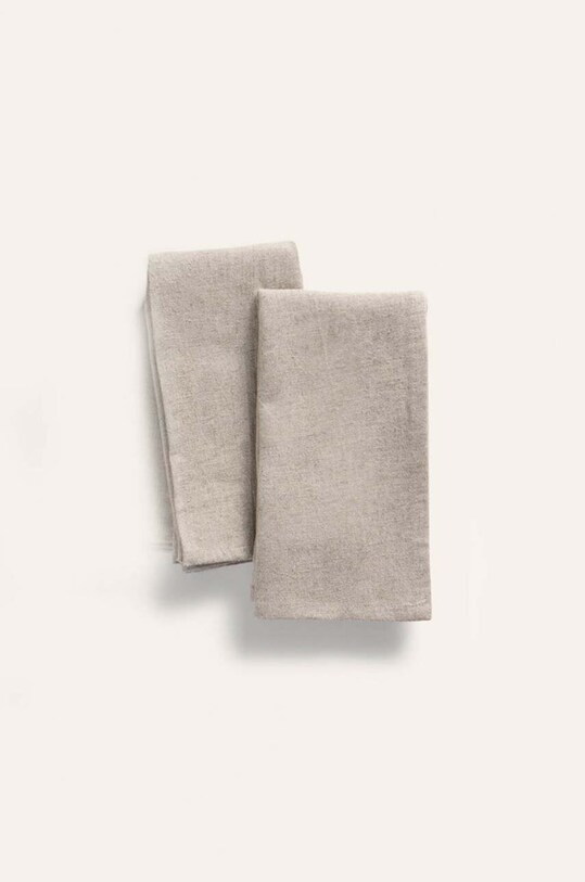 Calma House set de șervetele Leuka 2-pack 45 x 45 cm bej LEUKA.45S.NAT