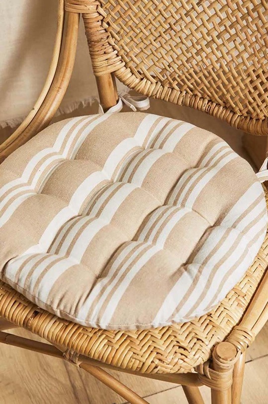 Polštář na židli Calma House Malgrat 40 x 4 cm MALGRAT.40D.BEI vícebarevná AA00