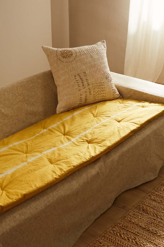 Покривало за легло Calma House Mare 70 x 220 3 cm жълт MARE.TO220.CRU